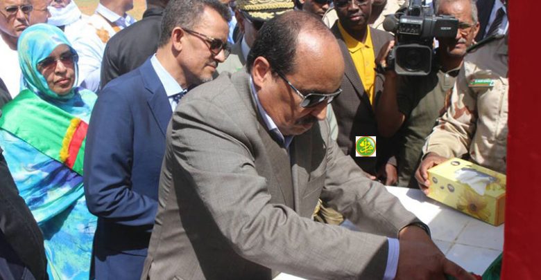 Pose de la première pierre de l’approvisionnement de Kiffa en eau potable