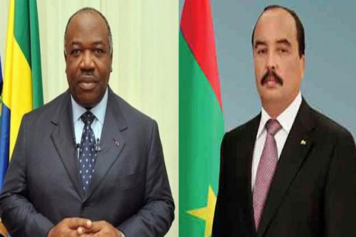 Le Président de la République félicite son homologue gabonais