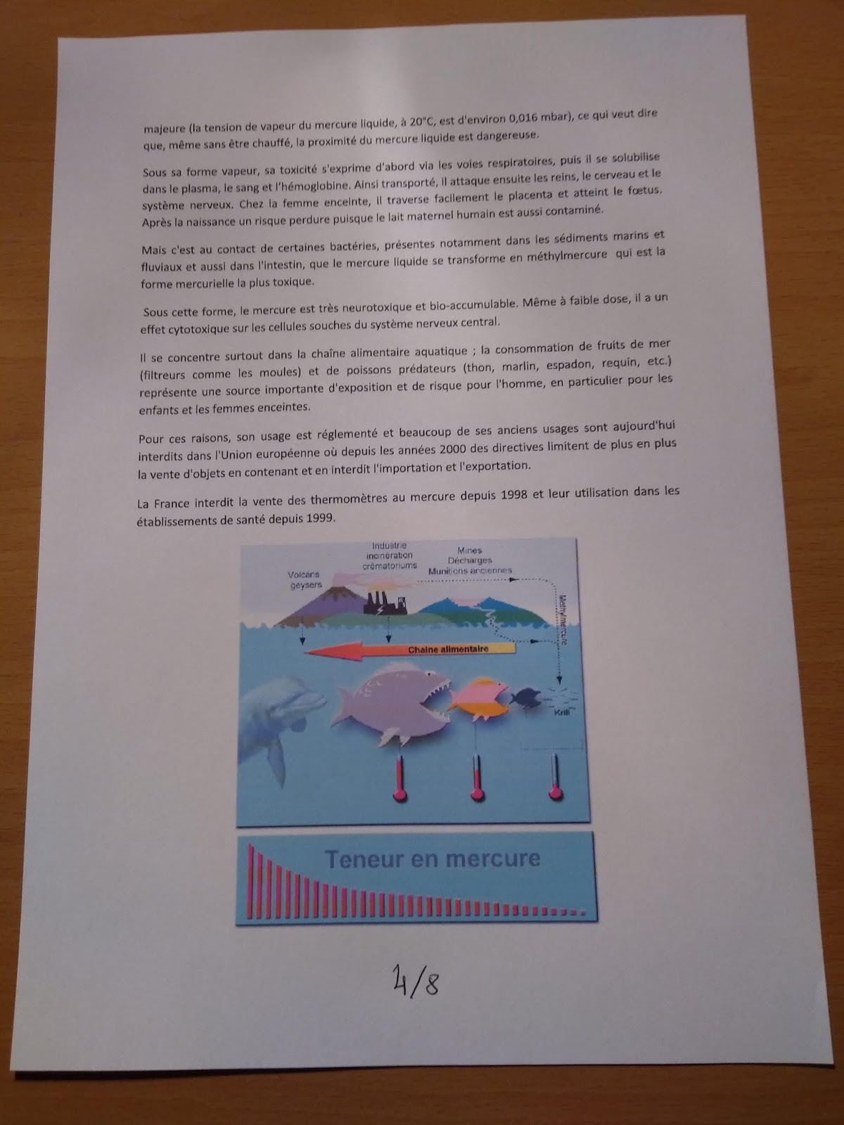 Orpaillage et pollution au Mercure à Chami : note confidentielle