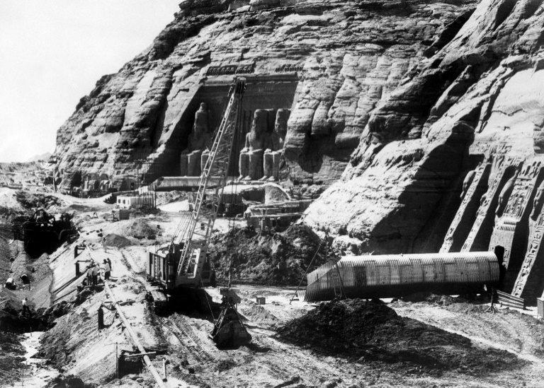 Il y a 50 ans, le sauvetage des temples égyptiens d'Abou Simbel
