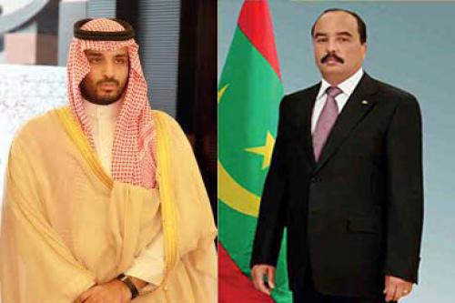 Le Président de la République félicite le prince héritier d’Arabie saoudite