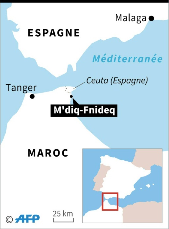 Maroc: les migrants touchés par des tirs en mer étaient sous une bâche, selon une source militaire