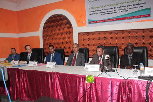 Atelier de présentation des résultats préliminaires du projet d'audit national Atelier de présentation des résultats préliminaires du projet d'audit national