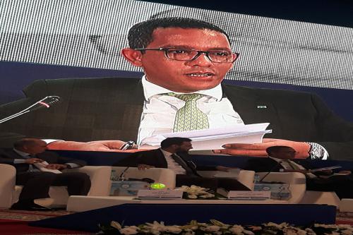 Le ministre du pétrole: la politique mauritanienne d'investissement a porté ses fruits Le ministre du pétrole: la politique mauritanienne d'investissement a porté ses fruits