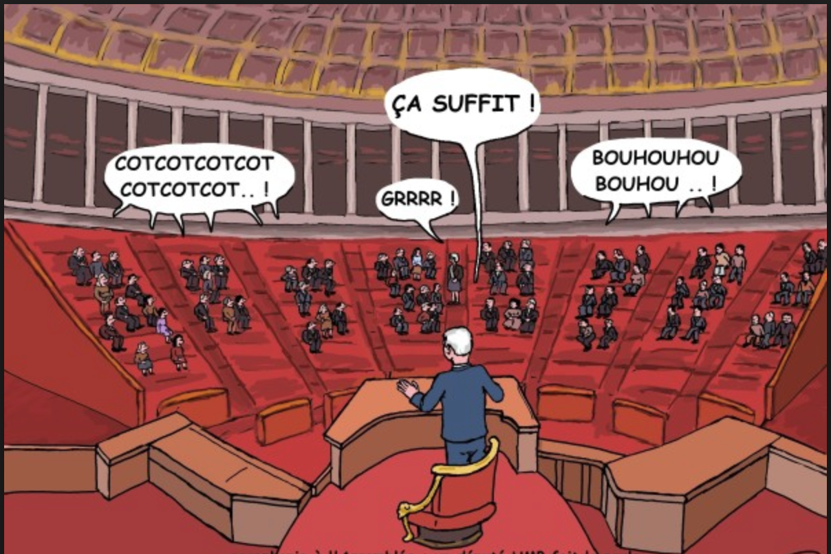 Intronisation d’Ould Baya sur le perchoir