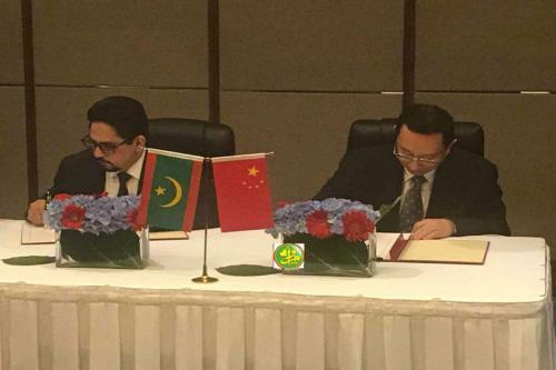 Signature d’un accord culturel entre la Mauritanie et la Chine