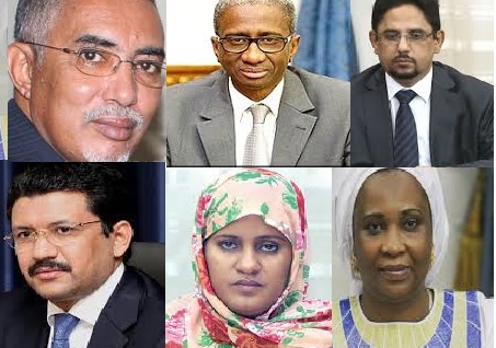Nouveau Gouvernement du PM Ould Bechir : les cinq partants