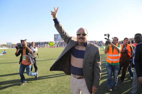 Le Chef de l’Etat assiste au match retour opposant les Mourabitoune à l’équipe nationale du Botswana
