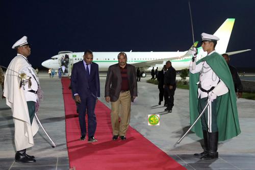 Retour du Président de la République à Nouakchott en provenance de Néma