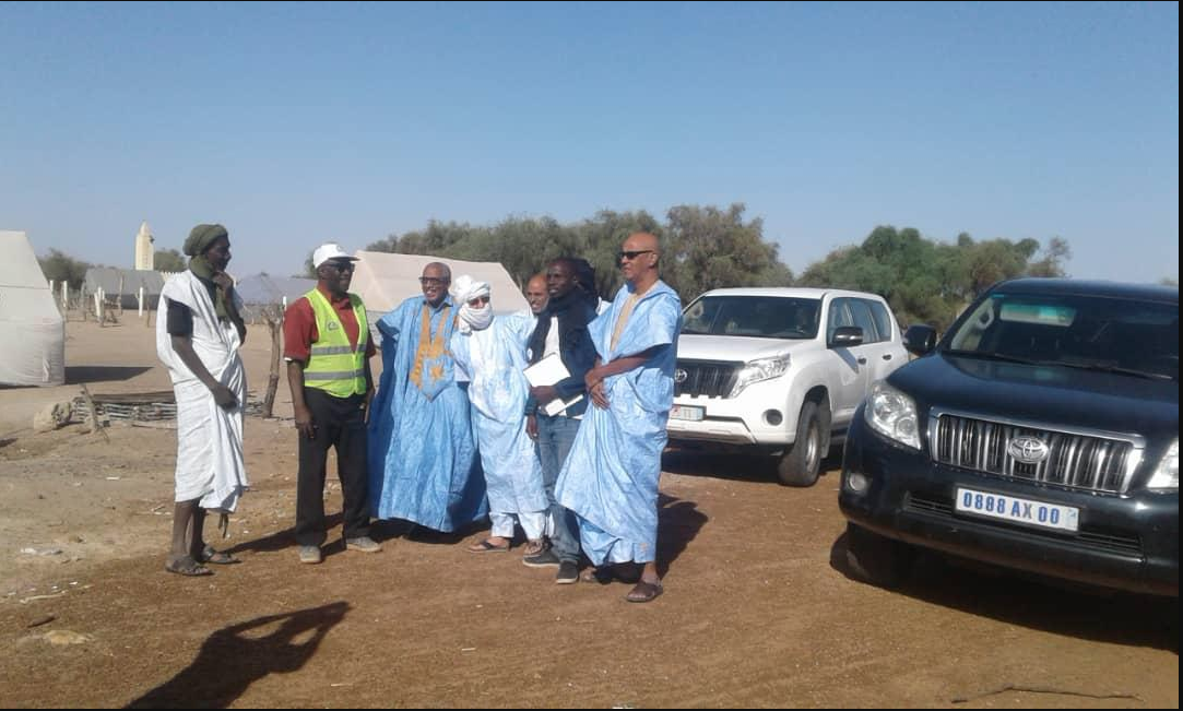 Assaba : Visite de terrain des responsables du Projet ATPC dans les cinq Wilayas
