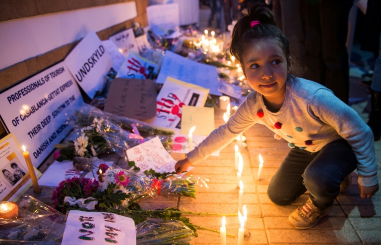 Rassemblements au Maroc en hommage aux deux touristes scandinaves tuées