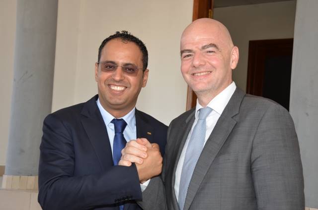 Infantino attendu à Nouakchott, les 8 et 9 janvier 2019