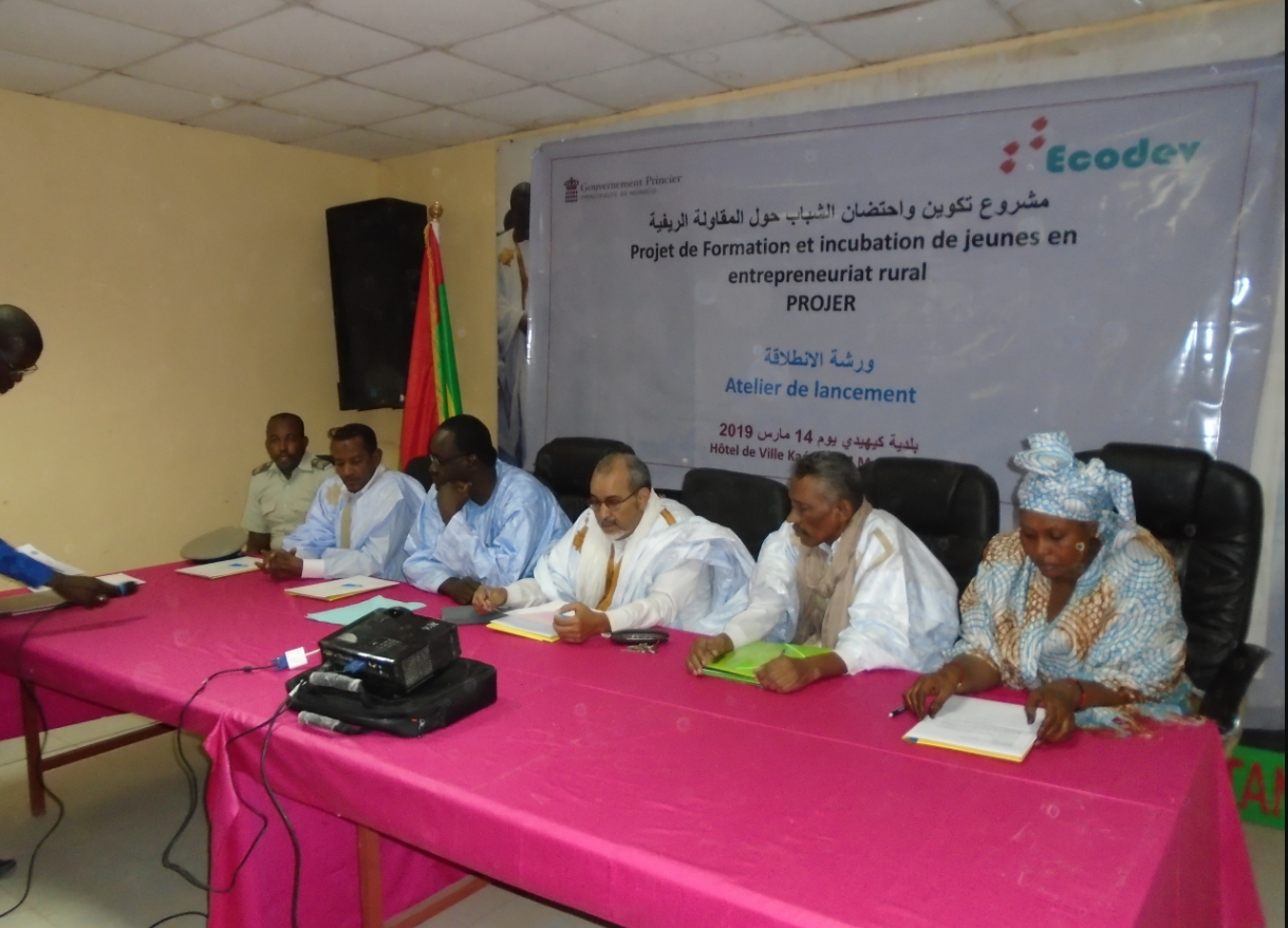 ECODEV : Pour la promotion de l’entreprenariat jeune au Gorgol et en Assba