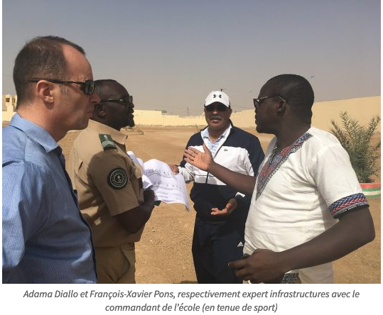 Sécurité et Développement en Mauritanie : lancement des travaux au profit des écoles militaires de Rosso Sécurité et Développement en Mauritanie : lancement des travaux au profit des écoles militaires de Rosso