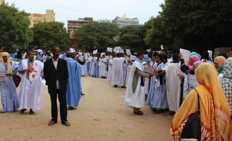 Mauritanie : sit-in des professeurs du secondaire Mauritanie : sit-in des professeurs du secondaire
