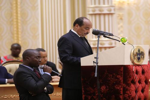 Le Président de la République réitère la volonté de la Mauritanie à développer et à renforcer la coopération avec le Royaume d’Eswatini