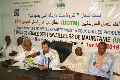 L'Union générale des travailleurs mauritaniens célèbre la fête internationale du travail