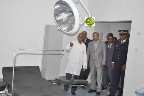 Le Président de la République inaugure un centre hospitalier de Néma