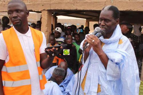 Le Candidat Kane Hamidou Baba préside un meeting à Teydouma relevant de Medbougou