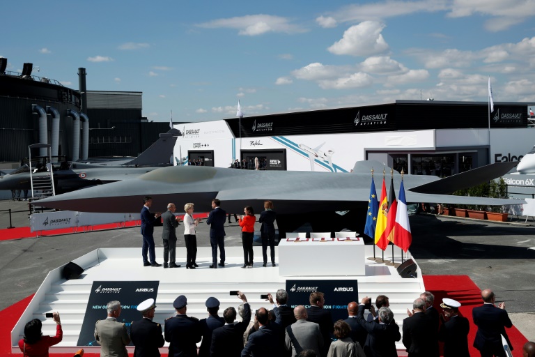 Coup de projecteur sur le futur avion de combat européen au 53e salon du Bourget