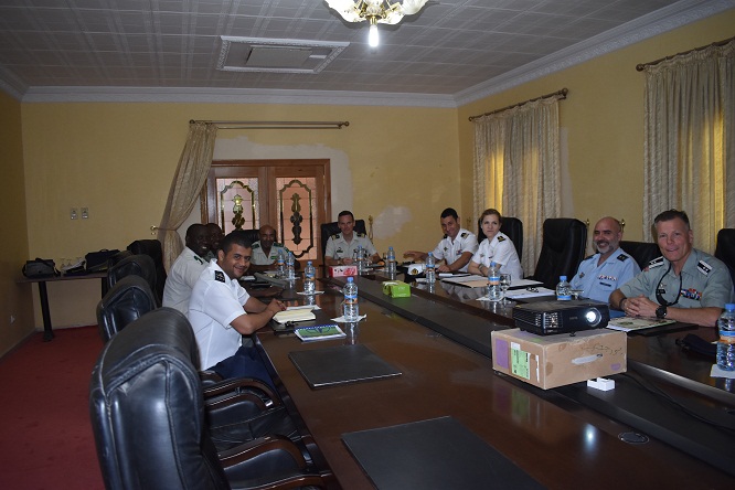 Une délégation militaire de l'OTAN achève sa visite à Nouakchott Une délégation militaire de l'OTAN achève sa visite à Nouakchott