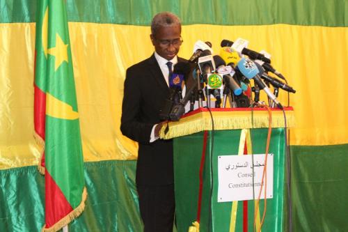 Le Conseil constitutionnel annonce l'élection de Monsieur Mohamed Ould Cheikh Ghazouani comme président de la République
