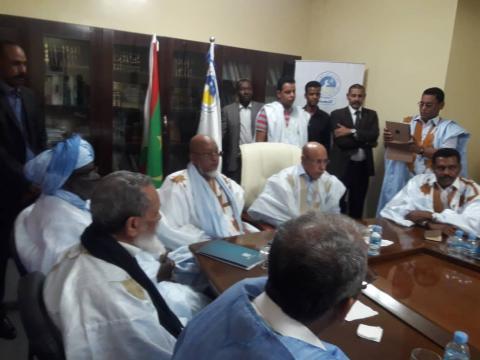 Ould Ghazwani multiplie les rencontres