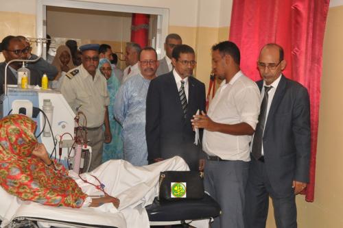 Le ministre de la santé visite des structures sanitaires à Nouakchott