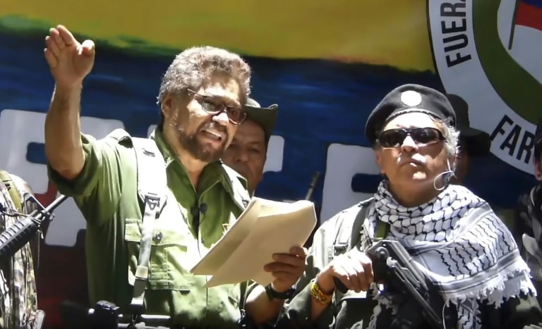 Colombie: d'ex-chefs Farc annoncent le retour des armes, le gouvernement pas surpris
