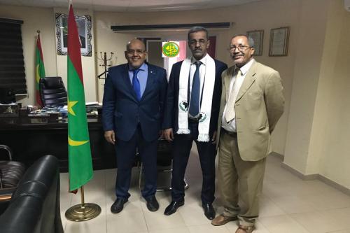 Le ministre du développement rural reçoit le directeur général de l’Institut du Sahel