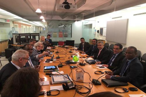Démarrage de la première réunion de la délégation mauritanienne aux réunions de la Banque mondiale et du FMI à Washington