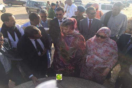 La ministre de l’Hydraulique visite à Nouadhibou des infrastructures relevant de son département