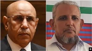 Le président du parti Tawassoul d'opposition au palais présidentiel Le président du parti Tawassoul d'opposition au palais présidentiel