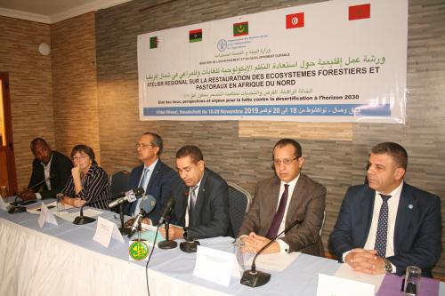 Ouverture d’un atelier régional sur la thématique de restauration des écosystèmes forestiers et pastoraux