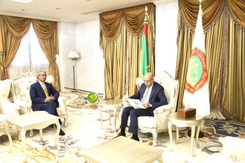 Le Président de la République reçoit un envoyé spécial du Président sahraoui