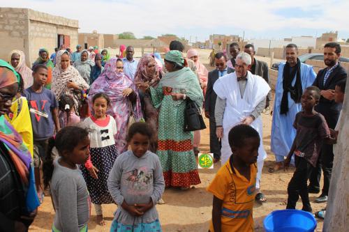 La ministre des Affaires sociales visite un centre nutritionnel à Dar-Naim La ministre des Affaires sociales visite un centre nutritionnel à Dar-Naim