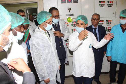 Le Premier ministre visite la Société mauritanienne des produits laitiers