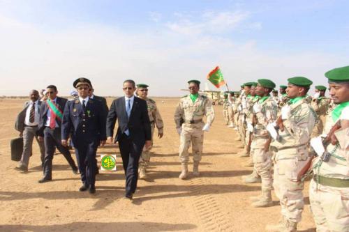 Arrivée du Premier ministre à Aleg Arrivée du Premier ministre à Aleg