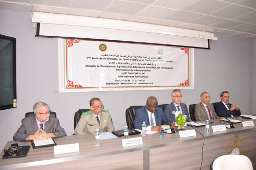 Ouverture d’un séminaire sur la rénovation des cycles de formation d’ingénieurs mauritaniens