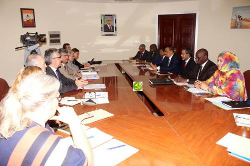 Le Premier ministre préside une séance de dialogue politique entre la Mauritanie et l’Union Européenne