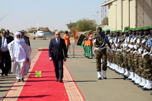 Arrivée du Président de la République à Niamey