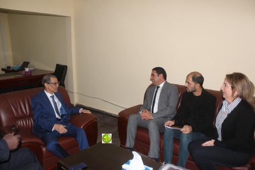 Le président de la CENI s’entretient avec une délégation de la commission arabe chargée de la supervision des élections