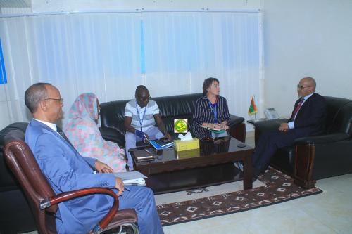 Le ministre des Pêches s’entretient avec la représentante de la FAO en Mauritanie