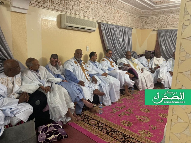 Le président Ghazouani reçoit la  coordination des ex sénateurs