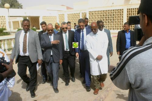 Le président de la Commission des Droits de l’Homme visite les centres de santé de Nouakchott-Ouest