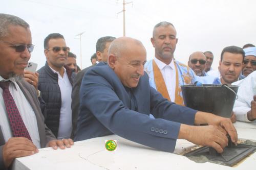 Pose de la première pierre d’un nouveau marché pour la vente de véhicules