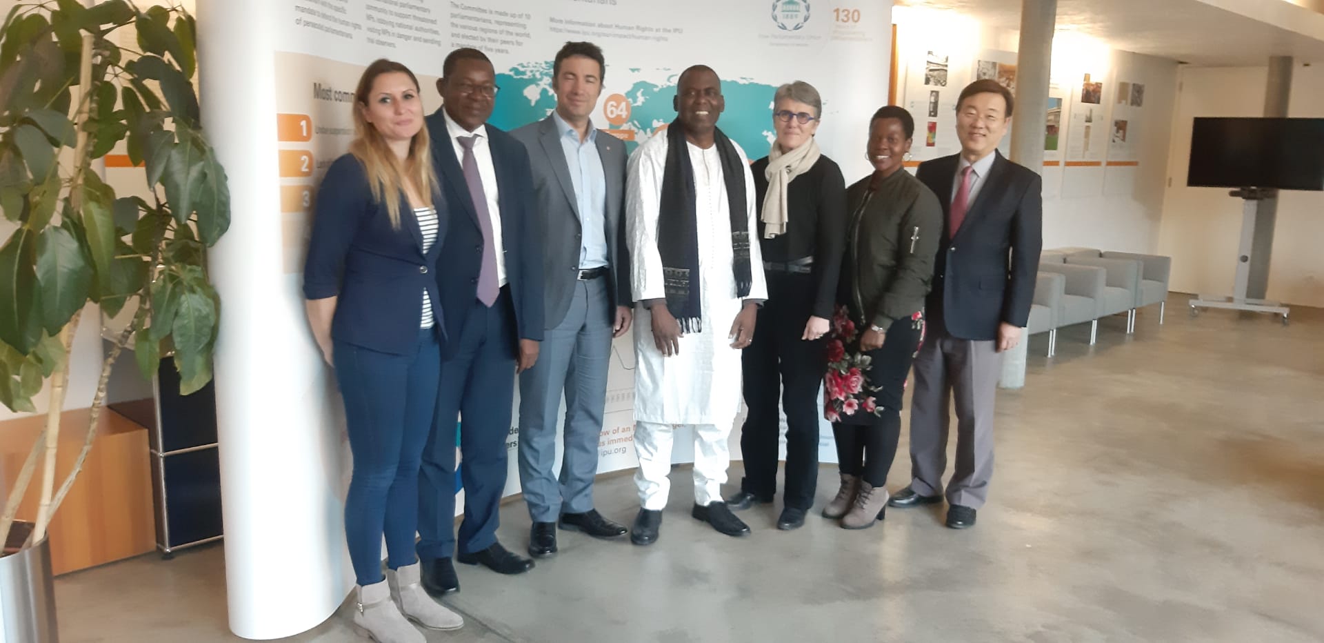 Communication du député mauritanien, Biram Dah Abeid, devant le Comité des Droits de l'Homme, de l'Union internationale des parlementaires (Uip), Session du 19 au 23 janvier à Genève, Suisse.