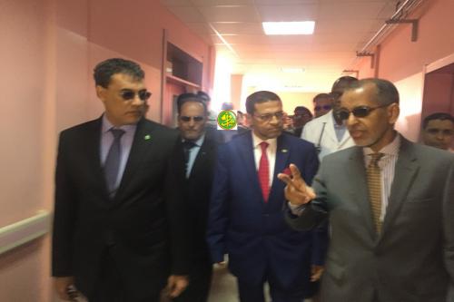 Le ministre de la Santé visite à Nouadhibou des services relevant de son département