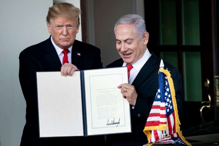 Moyen-Orient: le plan de Trump sera "historique", selon Netanyahu et Gantz