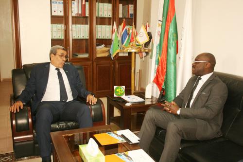 Le président de la chambre de commerce s’entretient avec le Directeur général du Centre africain des études supérieures en gestion